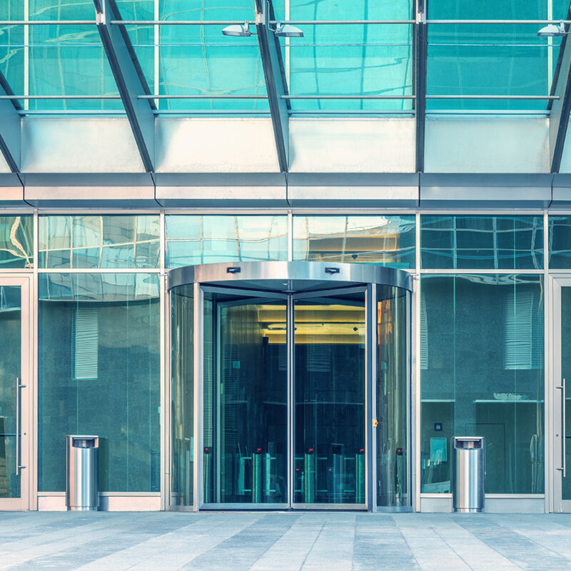 High-quality aluminium fabrication and automatic doors supplied and installed across Essex, London, Kent