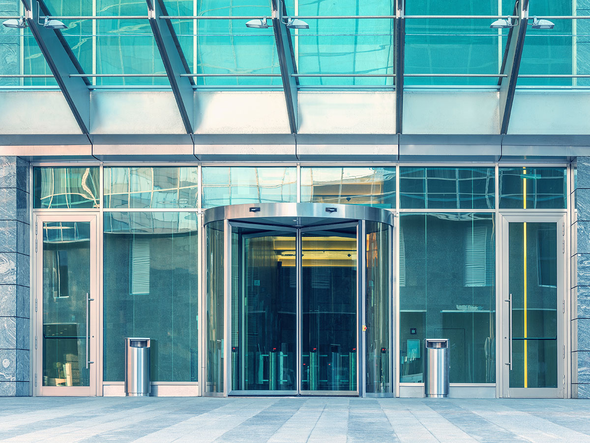 High-quality aluminium fabrication and automatic doors supplied and installed across Essex, London, Kent